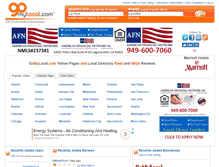 Tablet Screenshot of gomylocal.com